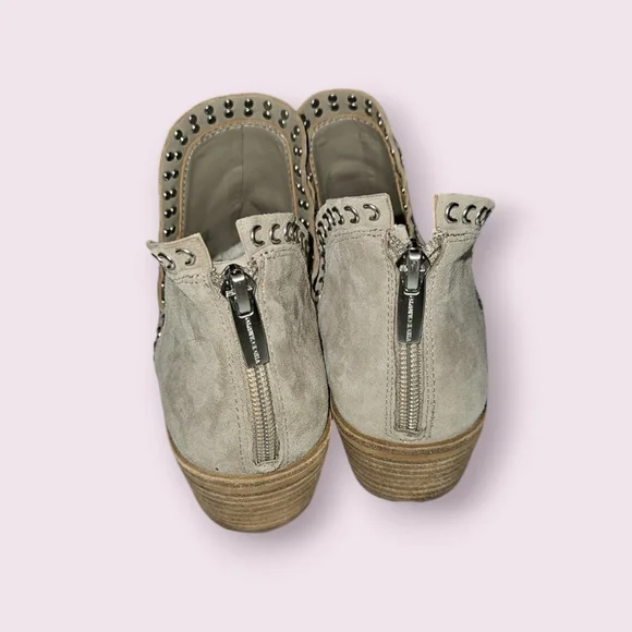 Vince Camuto Prafinta Suede Ankle Booties - Size 8.5 Block Heel - Picture 4 of 12